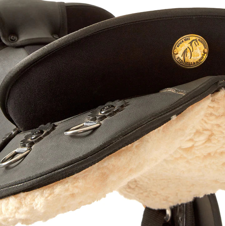 Syd Hill Half Breed Saddle - Synthetic Non Adjustable Tree