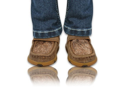 Infants Cow Fur Casual Mocs