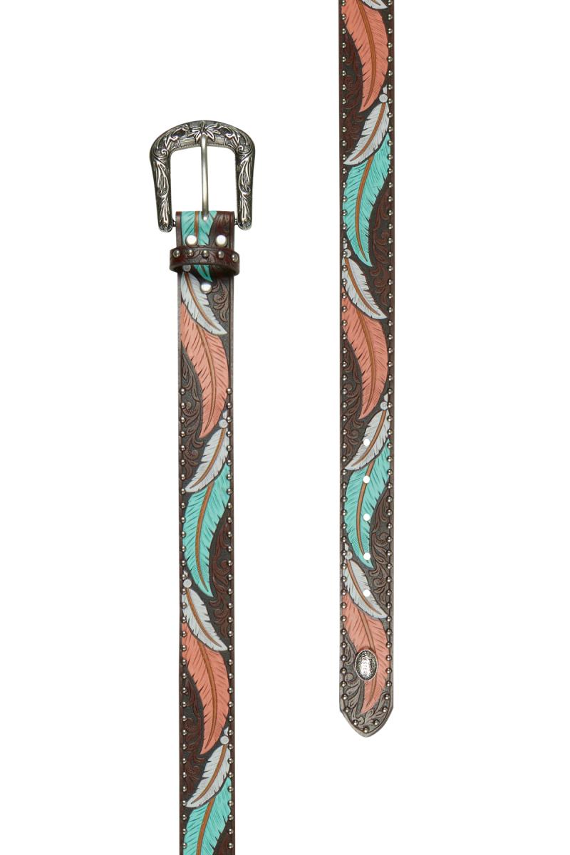 Annabelle Leaf Print Belt