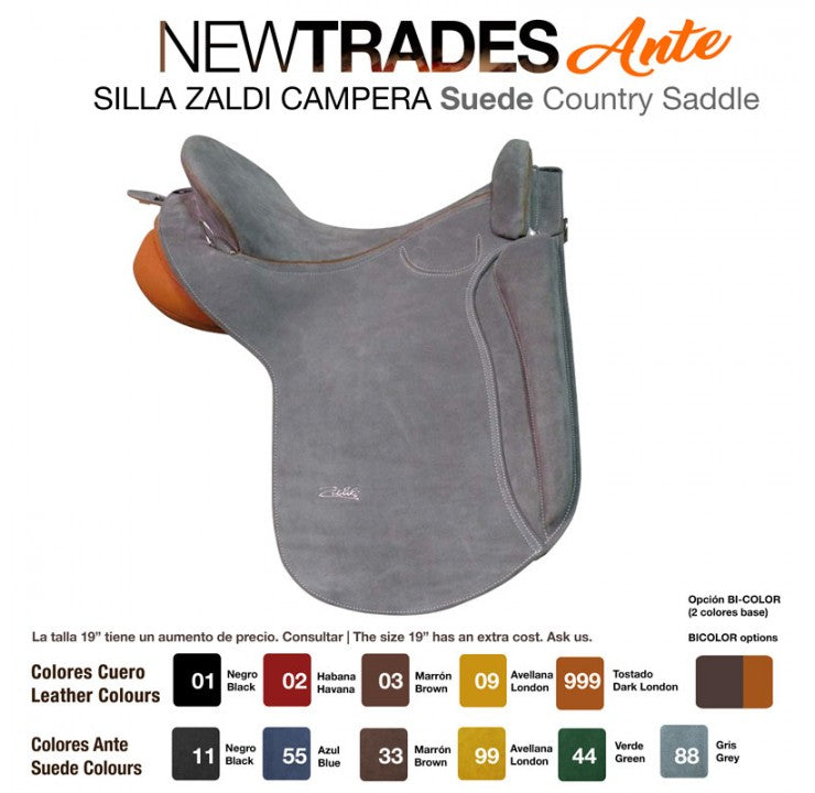 ZALDI COUNTRY SADDLE NEW TRADES