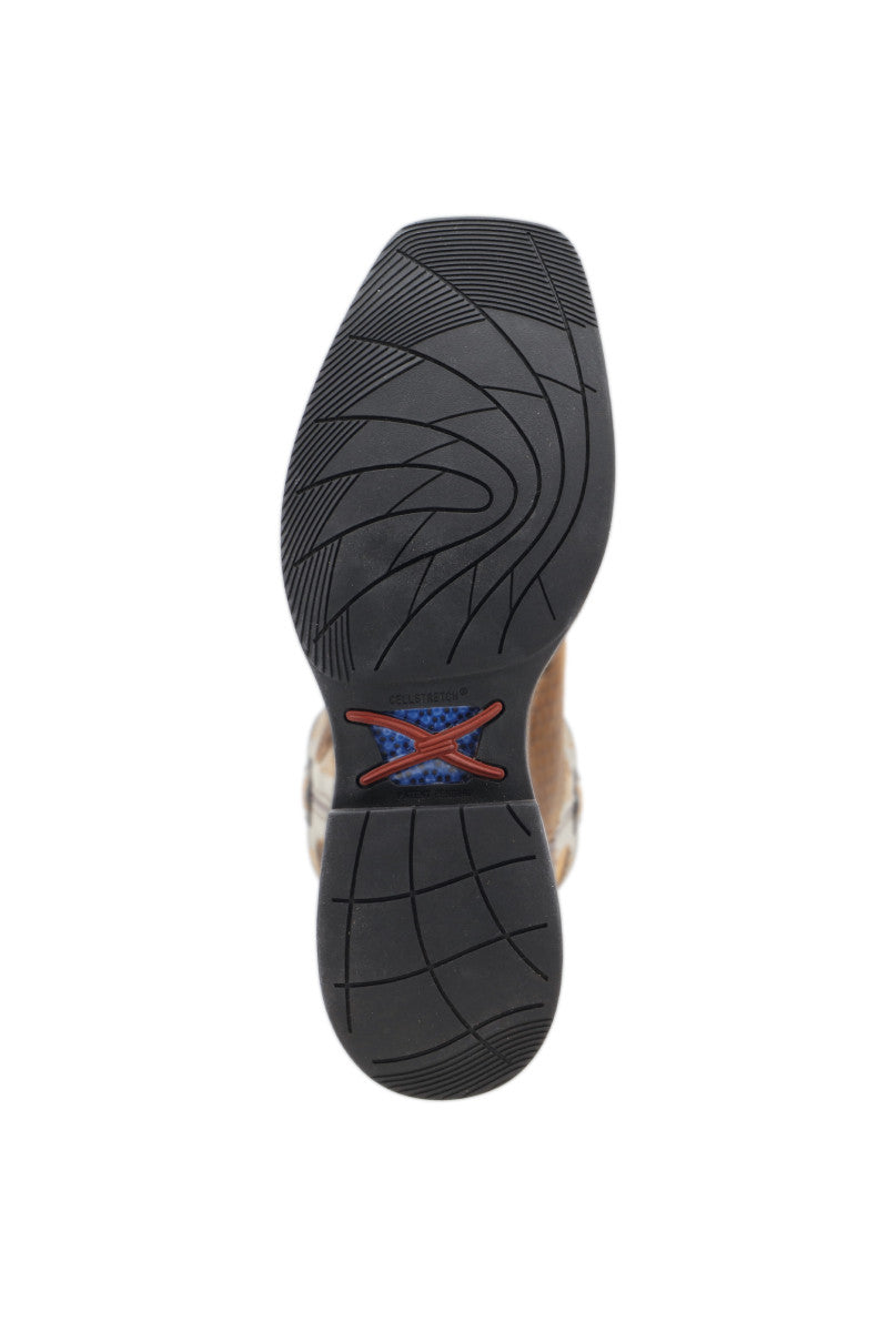 Twisted X Western 11 INCH TECH X BOOT - HICKORY/BOMBER