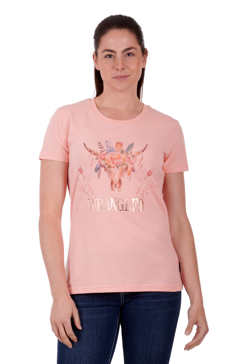 Paige Peach Wrangler Tee