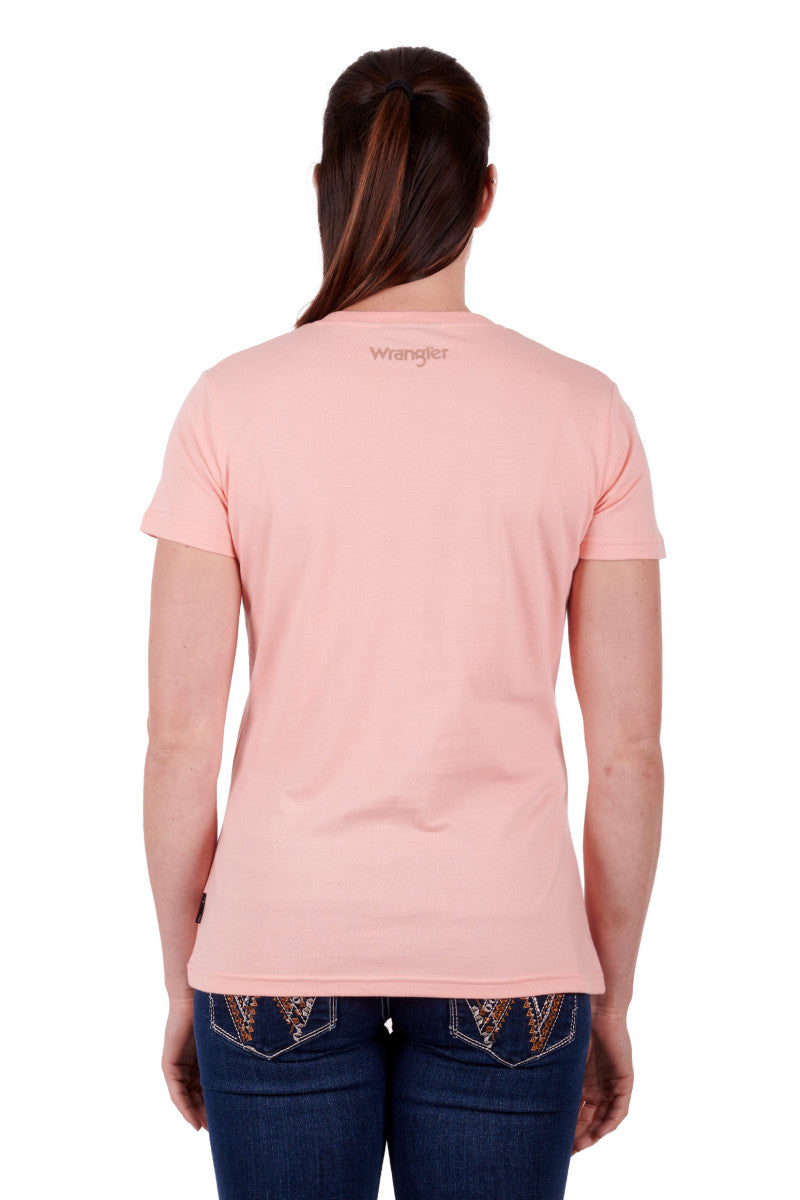 Paige Peach Wrangler Tee
