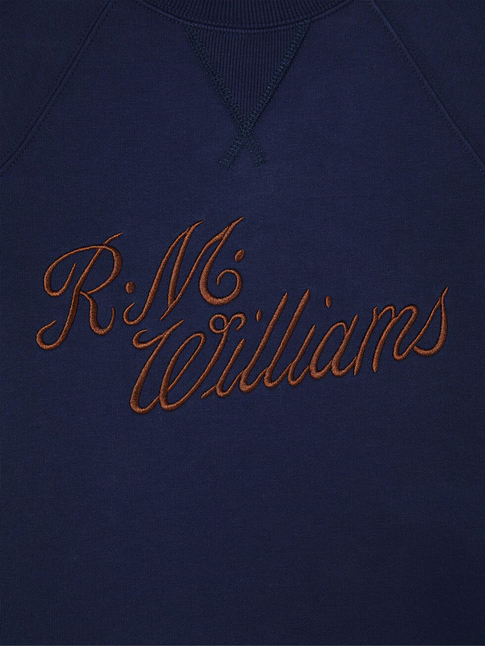 R.M.W Womens Script Crew Neck Jumper