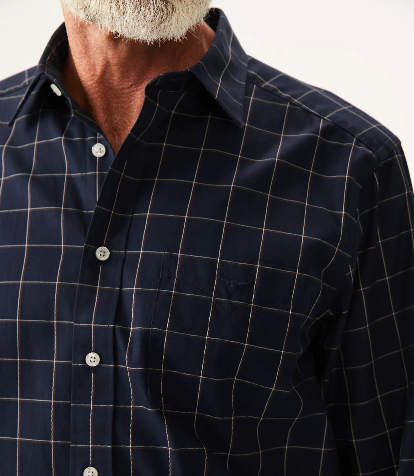 R.M.W Collins Shirt - Navy