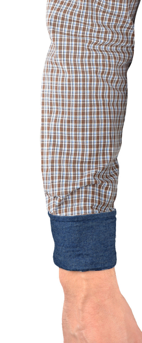 CLARKE CHECK 2-POCKET LONG SLEEVE SHIRT