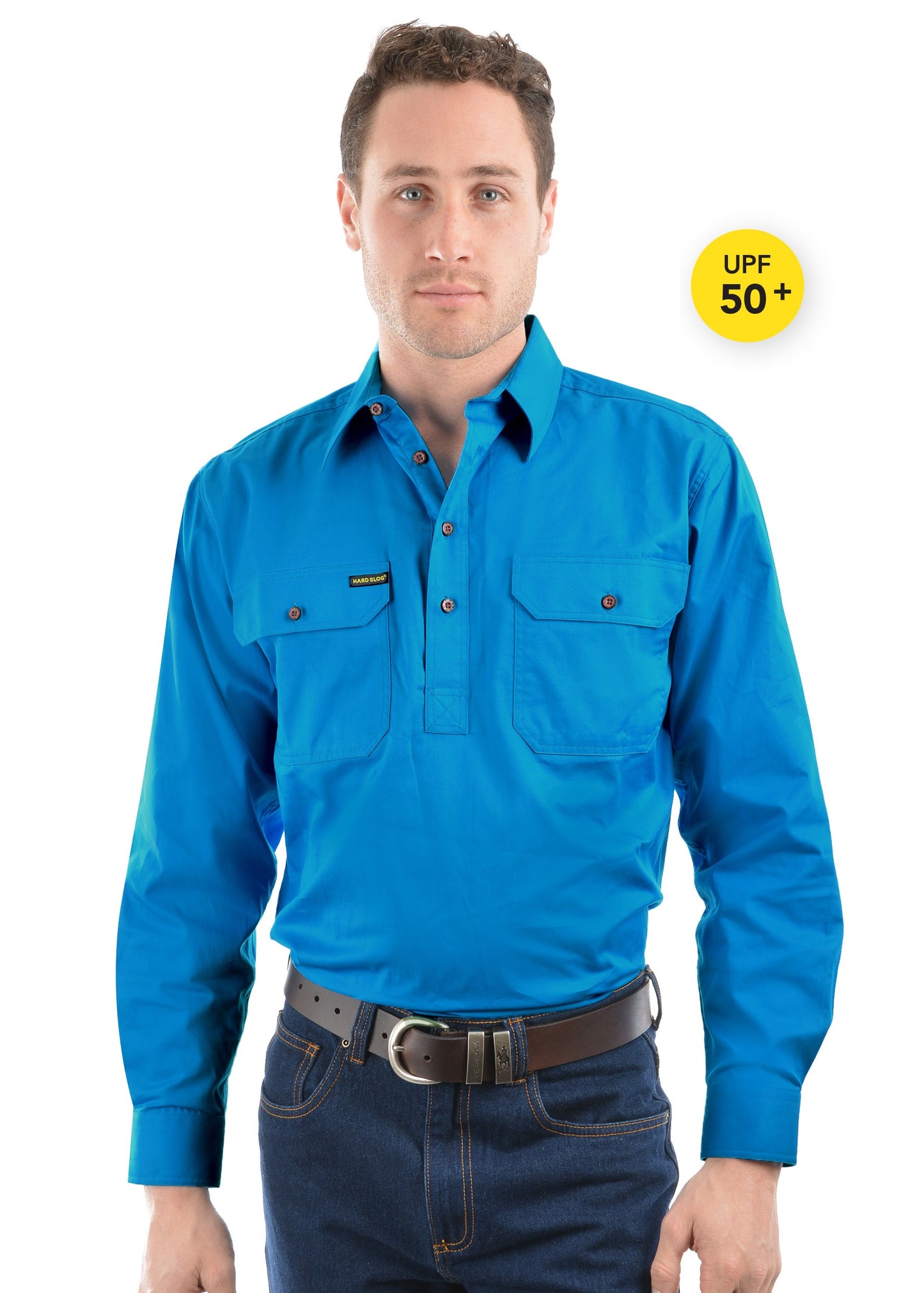 Work Shirt Half Placket