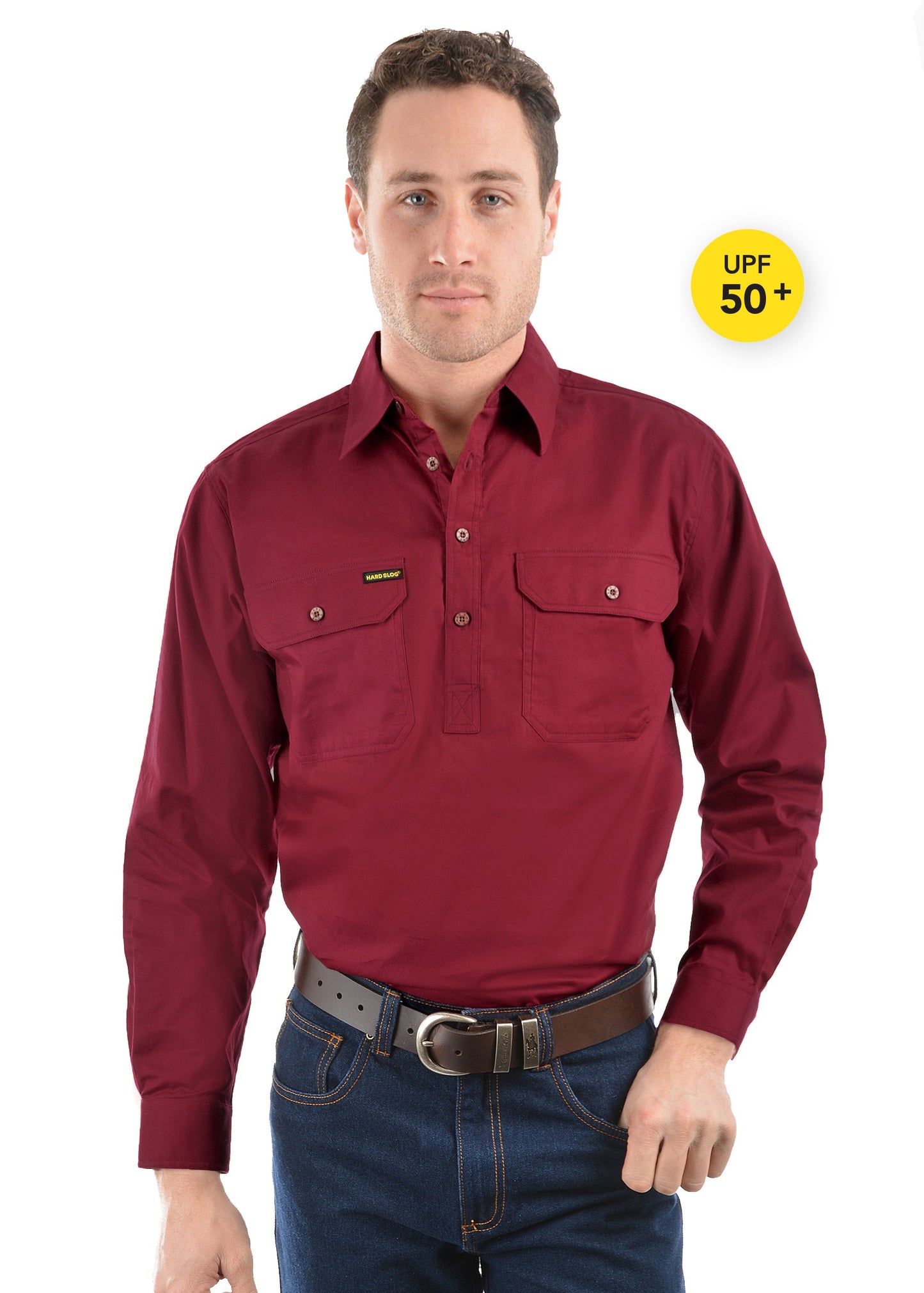 Work Shirt Half Placket