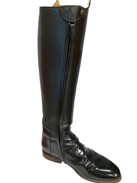 DeNiro Dressage Boots - Brushed Blue Navy 2nd Hand