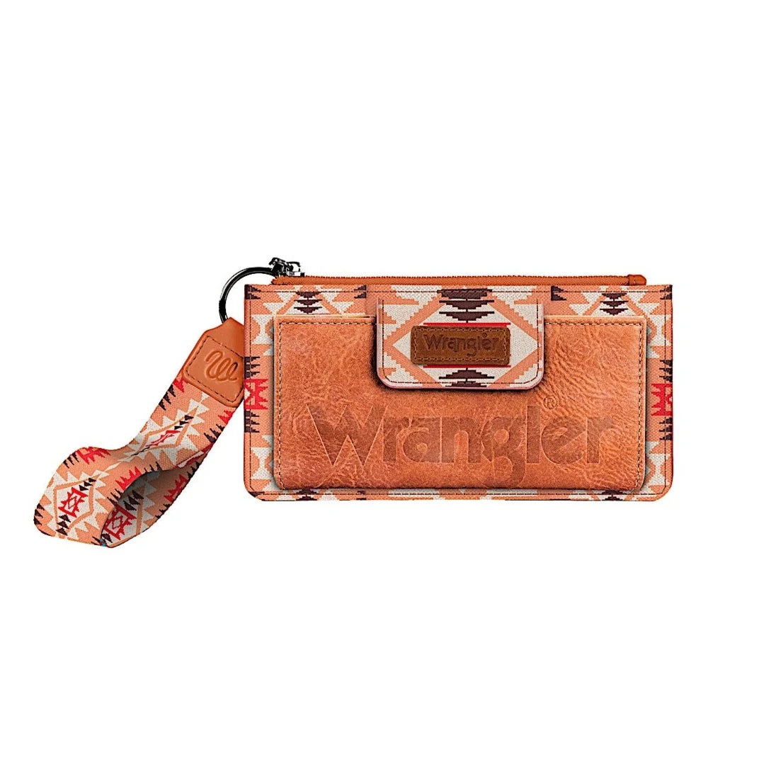 Wrangler Southwestern Logo Wallet