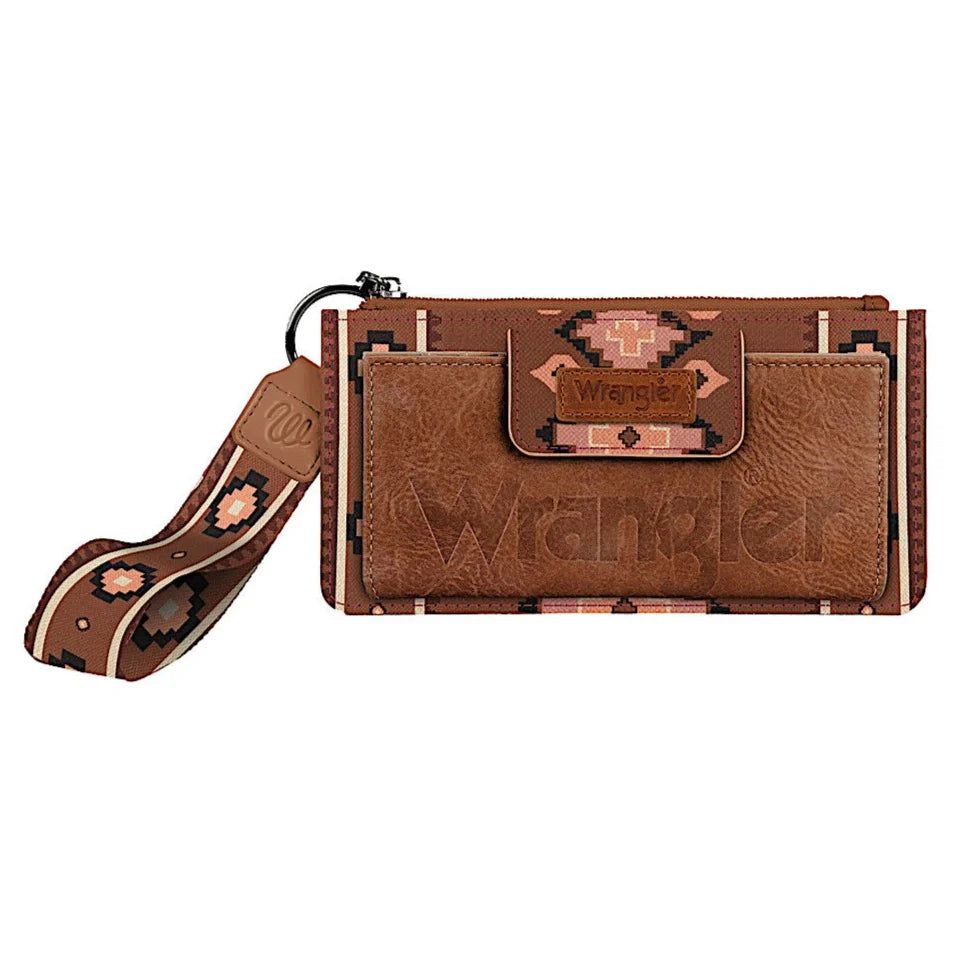 Wrangler Southwestern Logo Wallet