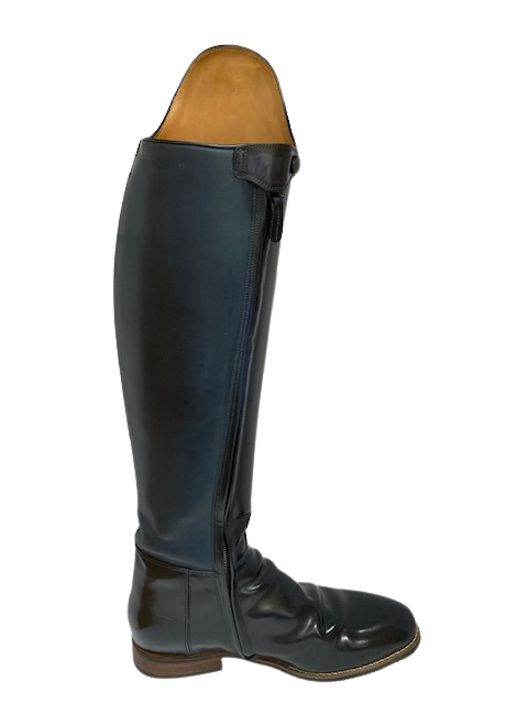 DeNiro Dressage Boots - Brushed Blue Navy 2nd Hand