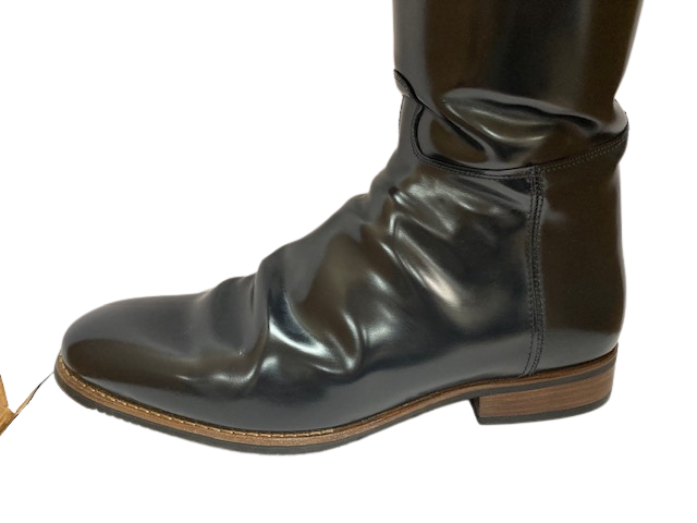 DeNiro Dressage Boots - Brushed Blue Navy 2nd Hand