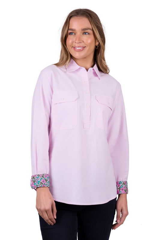 Women's Pink Milly Work Shirt