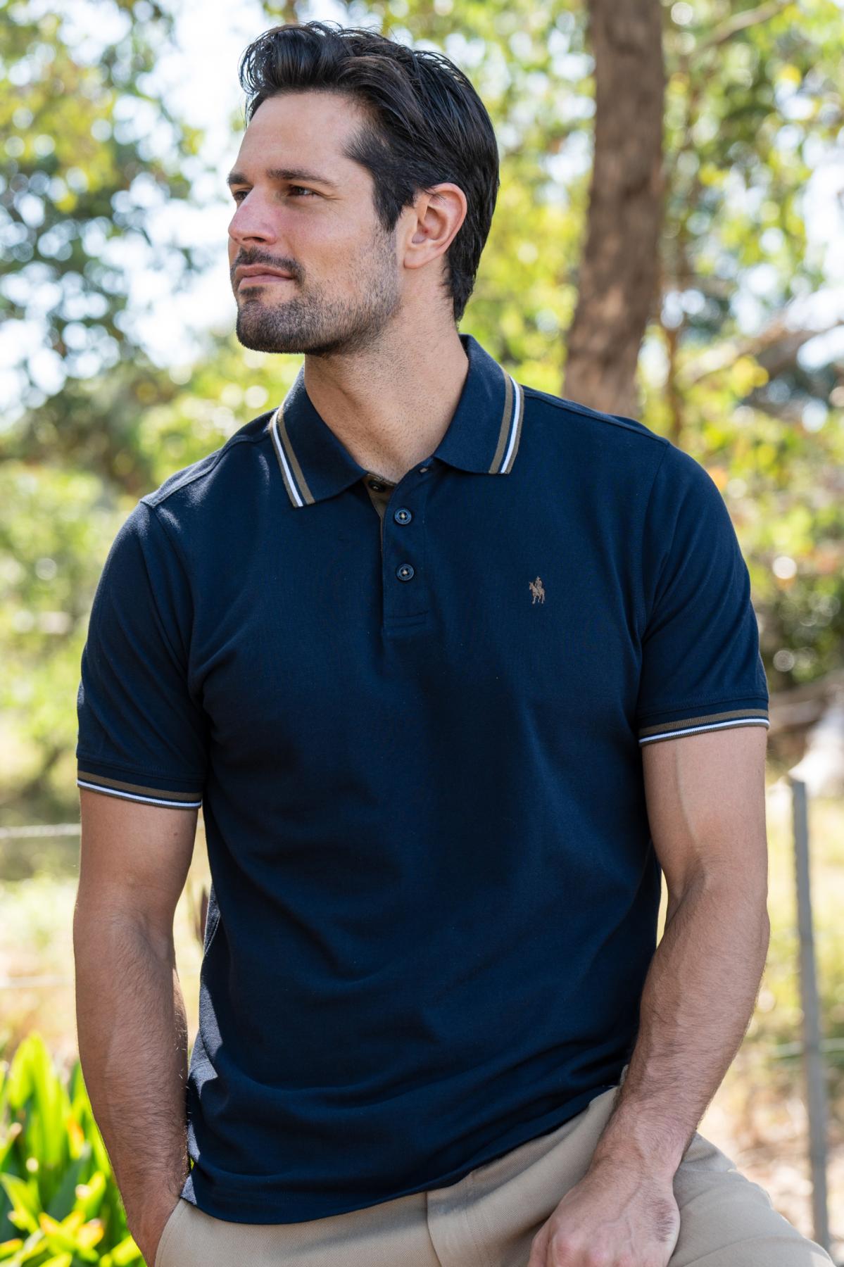 Mens Logan Tailored Polo