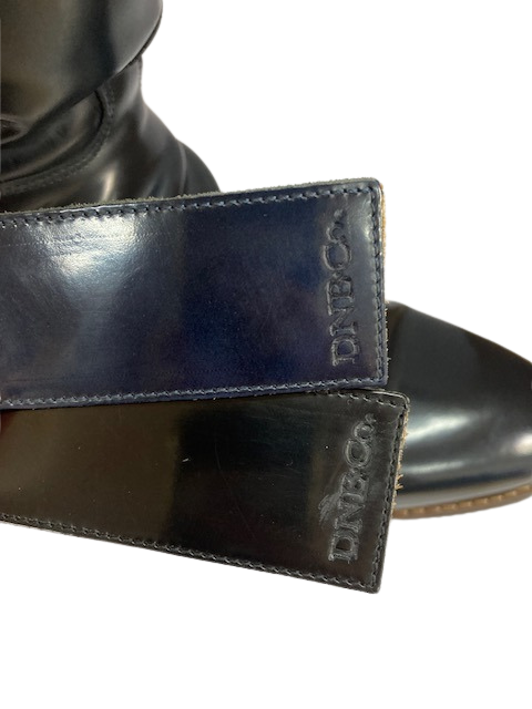 DeNiro Dressage Boots - Brushed Blue Navy 2nd Hand