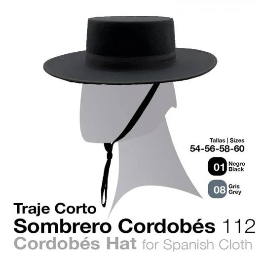 SPANISH CLOTH CORDOBES HAT