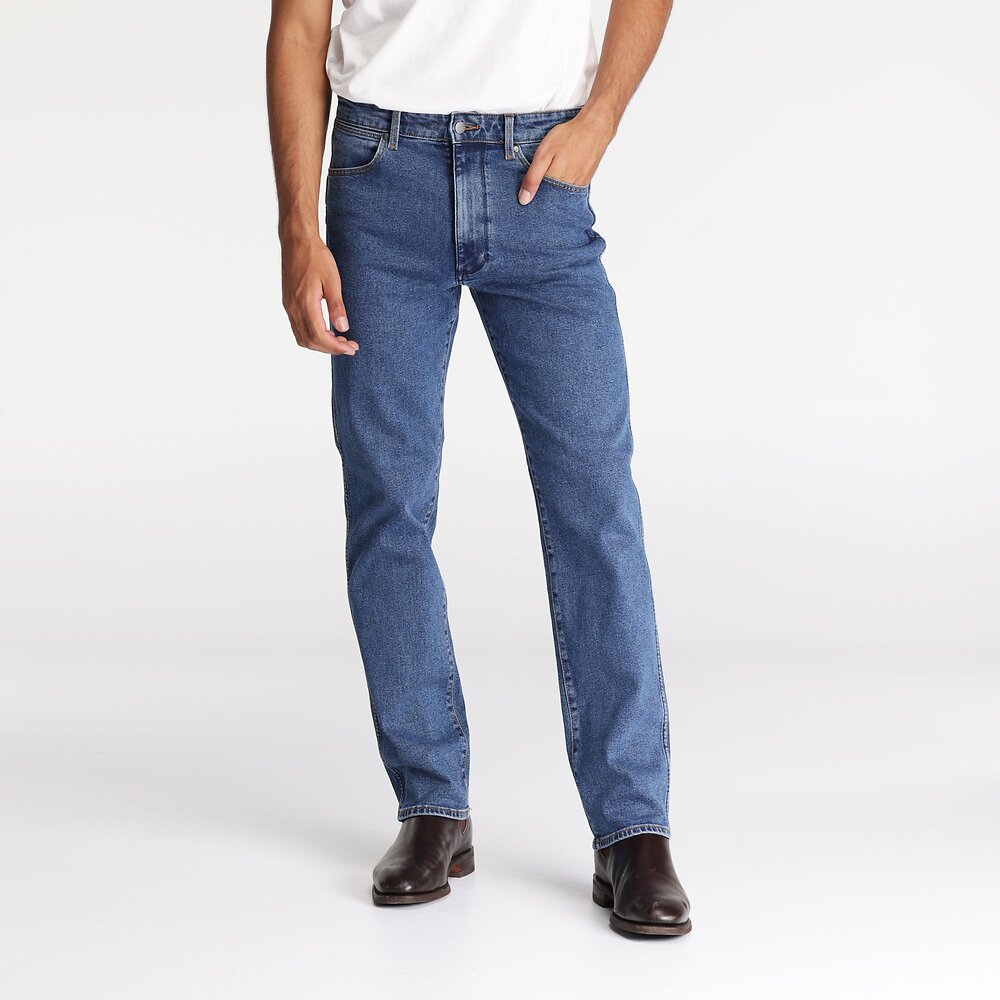 Mens Wrangler Stone Wash Jean – O'Dea's Saddlery